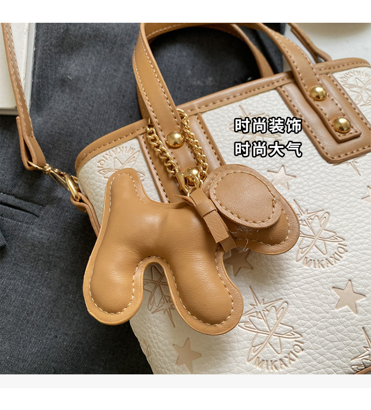 French niche fashion handbag for women, 2025 new high-end and stylish crossbody bag, casual and versatile bucket bag undefined