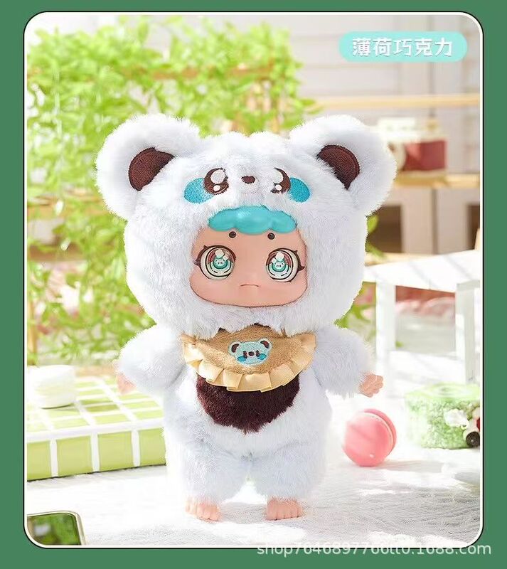 Xixi 恋人ティーパーティーぬいぐるみブラインドボックストレンディなフィギュア 1:1 人形ギフト装飾品おもちゃギフトペンダント|undefined