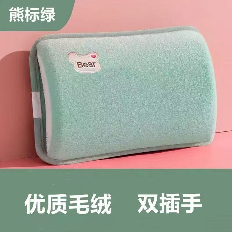 爆款冬季暖水袋冲水灌水加厚御兔绒暖水袋丝光学生可爱暖手热敷pv|undefined