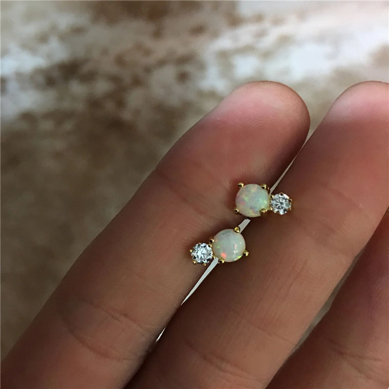 2g Weight Ear Studs Classification 1 Pair Quantity Daily Occasion 925 Sterling Silver Material Geometric Pattern Women's Gender Plating Design Simple Style Style 1 Pair 925 Sterling Silver Geometric Ear Studs 15