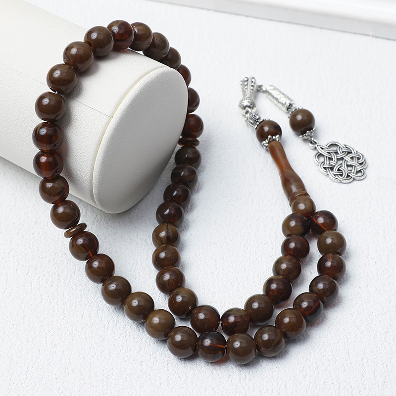 Arabian Bracelet with 45 Beads, 10mm Tasbih Prayer Beads, Middle Eastern Bracelet, Tasbih Prayer Beads Factory Wholesale