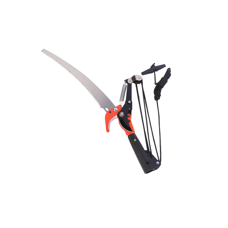 Tijeras de podar de rama alta de cuatro ruedas