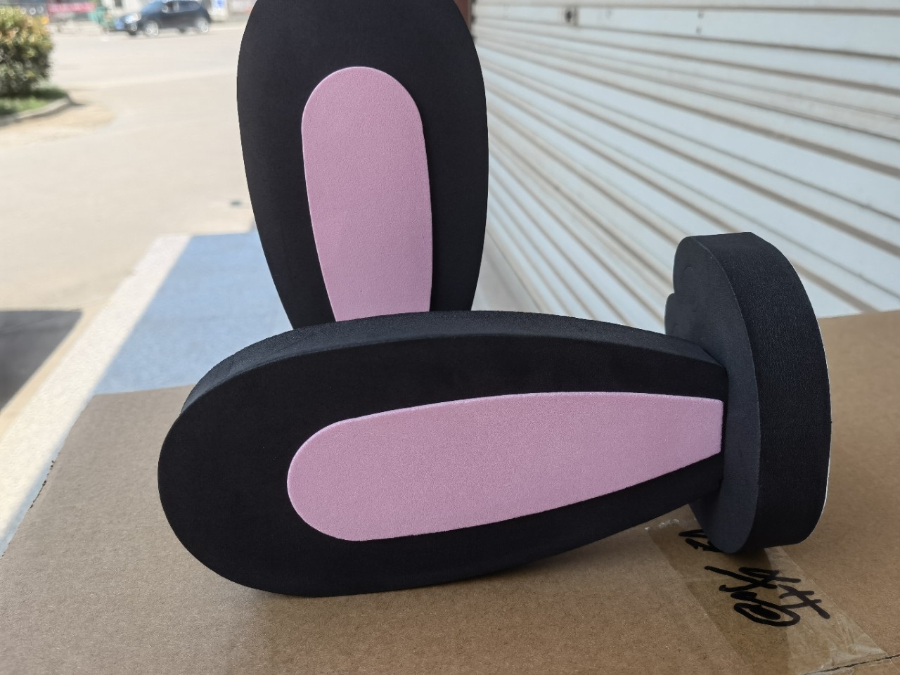 Car Decoration Rabbit Ears Roof Ears Roof Decoration Wuling Hongguang Mini Roof Sticker Factory Direct Sale