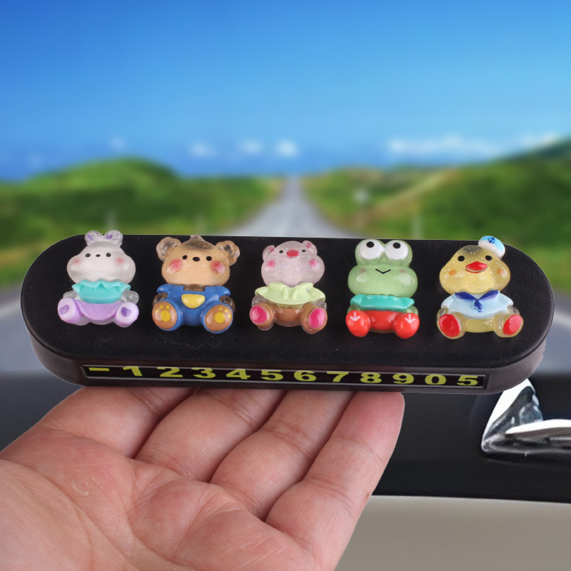 Salida de aire de coche, animales coloridos, aromaterapia creativa, perfume de coche, decoración de dibujos animados, suministros de decoración, suministros de coche