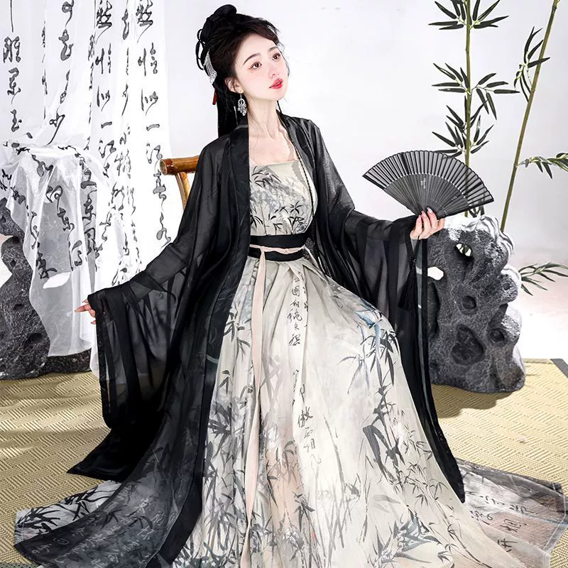 Genuine summer Hanfu, lifting effect, Chinese style