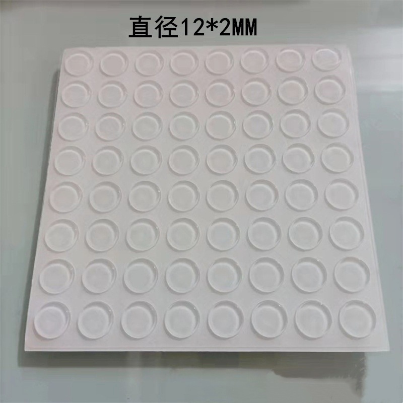 Transparent cylindrical 12*2mm; silicone, rubber