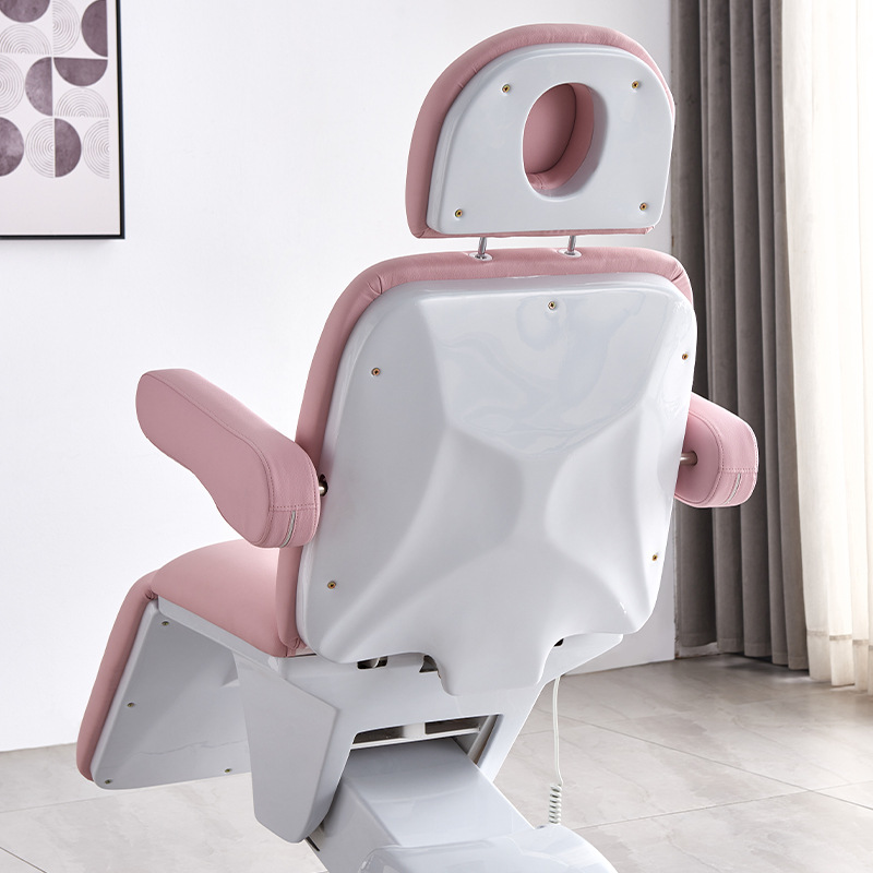 Fábrica de elevación eléctrica rosa belleza cama de tatuaje multifuncional cama micro cirugía plástica dental inyección cama salón de belleza