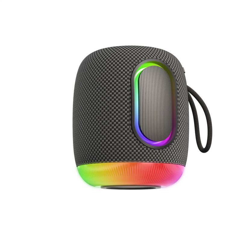 プライベートモデル IPX6 Bluetooth スピーカーワイヤレスポータブルサブウーファーカラフルなライト屋外 TWS 防水スピーカー小型鋼砲|undefined