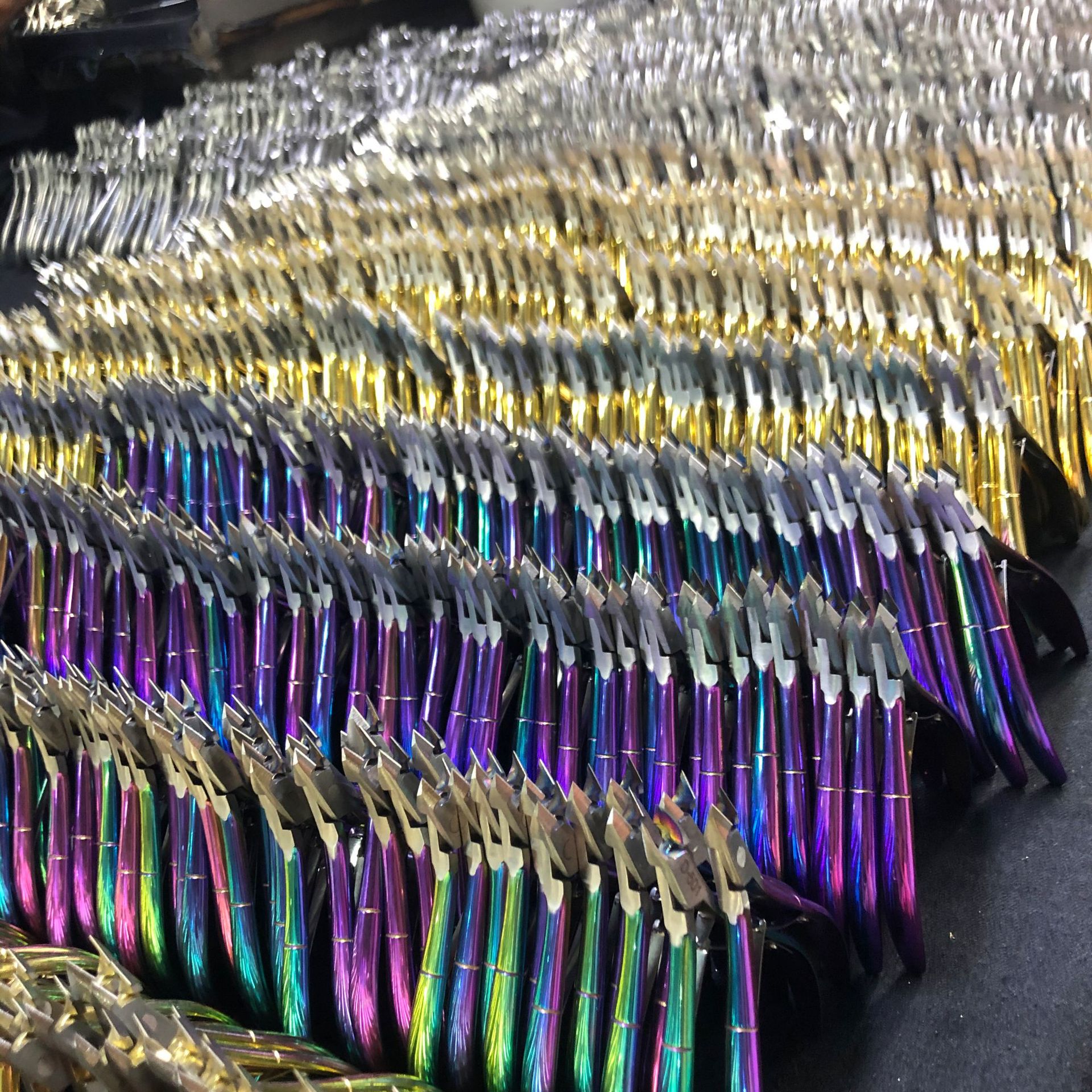 Acero inoxidable D-501 piel muerta alicates tijeras de uñas para manicura