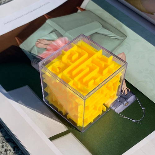 Children's Brain Concentration Stereo Maze Magic Cube Toy Brain-Teasing Early Education Challenge Game 3D Ball Maze Wholesale