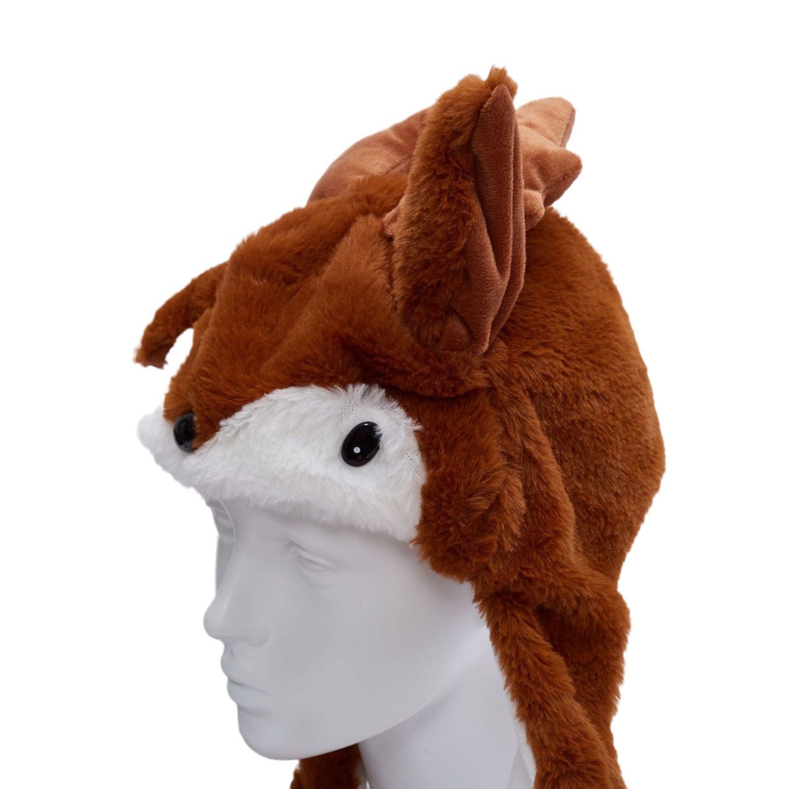 Sombreros de Navidad transfronterizos un pellizco de airbags orejas se moverán niños de Navidad hombres y mujeres extraños peluche sombreros de Navidad decoración al por mayor