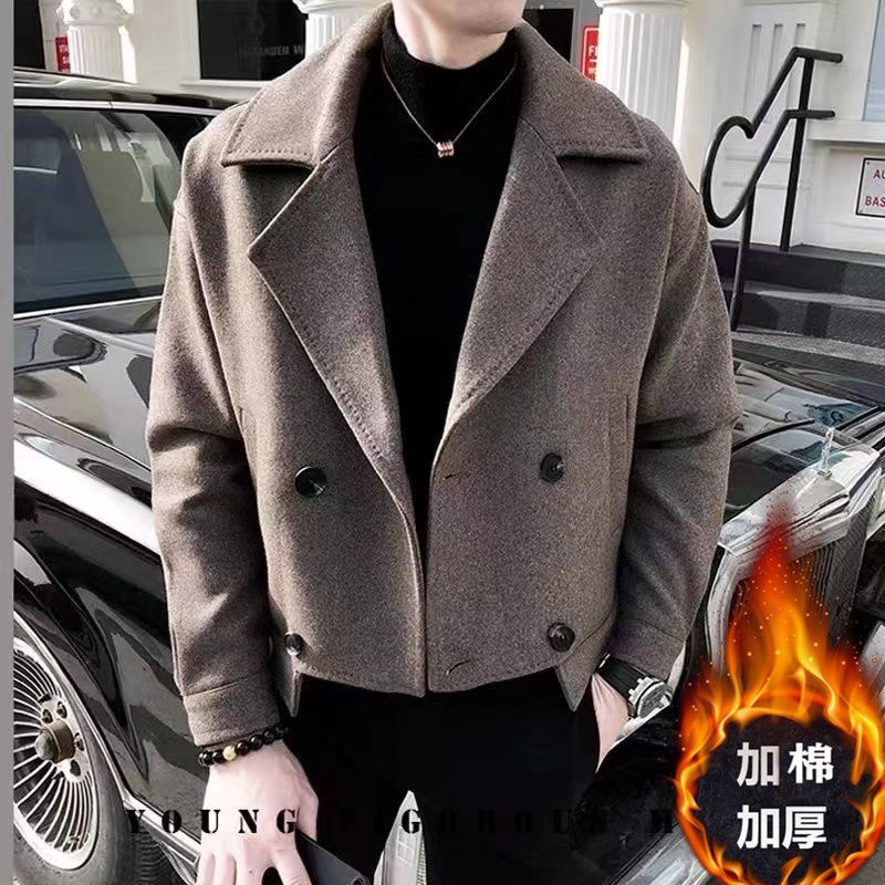 Brown and cotton thickened