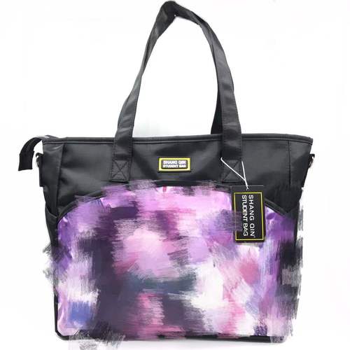 Cartoon mother bag, diaper, bottle bag, clothing storage bag, pregnant woman outing bag, shoulder bag, mommy handbag