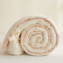 新疆棉花被子冬被棉被a类撞色冬季加厚保暖纯棉花被芯