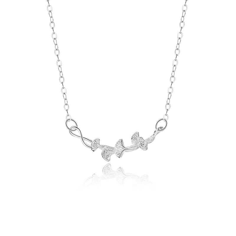 Cute necklace, chain for key bag , silver 999 sample