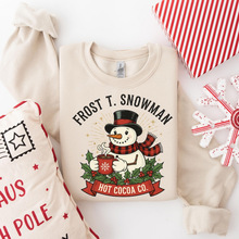 ���羳�W�a��Frost T. Snowman Hot Cocoa Co. Sweatshirt | Retr