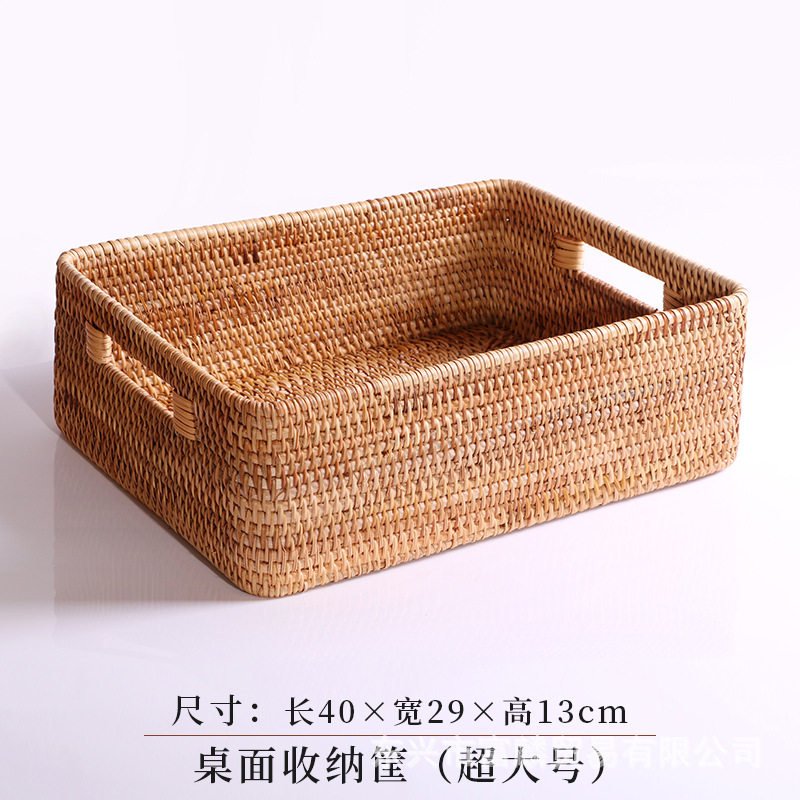 Cestas de almacenamiento de caña Cestas de frutas Cestas de pan al vapor casero Cestas de pan de bambú Cestas de picnic Cestas de pan de bambú