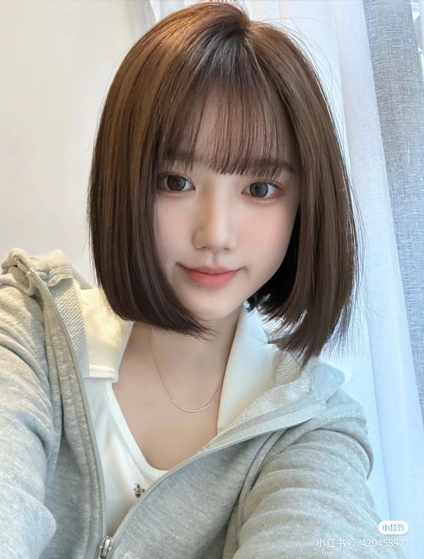 女性用ショートヘアウィッグ、新しいボブヘアフルヘッドカバー、模造人毛、ナチュラルフルヘアスタイルウィッグセット|undefined