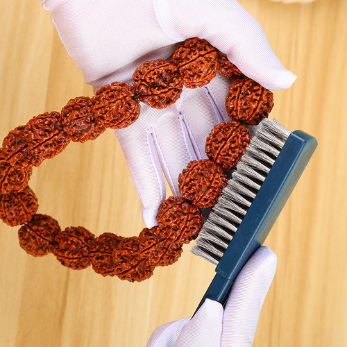 Plastic long handle steel wire brush for polishing, carving brush, industrial rust removal, polishing, cleaning, single and double row household brush