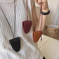 长款挂脖磁吸皮革墨镜挂绳项链女户外便携眼镜夹收纳毛衣链配饰品