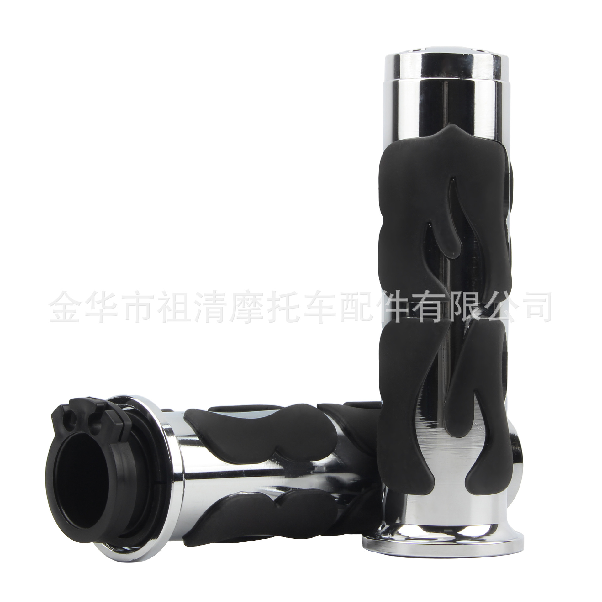 Motorcycle Handle Cover Modified Harley Retro Cross Riding Handle Cover 25mm Universal Handle Glue Zinc Alloy Grip