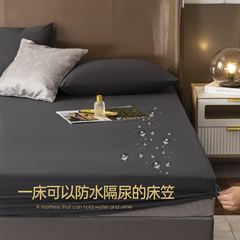 Cama impermeable universal de cuatro estaciones impermeable impermeable separación de orina colchón permeable al aire a prueba de polvo estera protectora de amortiguador impermeable impermeable impermeable