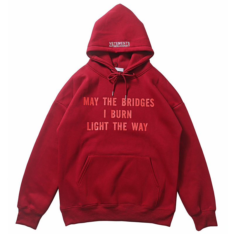 2025 Cross-Border American Fashion Brand Star's Same Style Super Cool Burgundy Sweatshirt Hoodie 2025 Cross-Border American Fashion Brand Star's Same Style Super Cool Burgundy Sweatshirt Hoodie