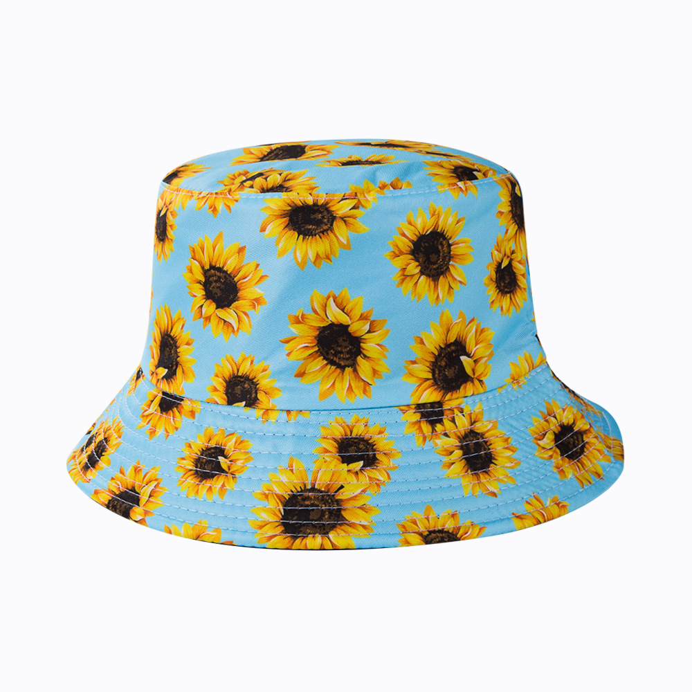 Moda Girasol Hombre Y Mujer Sombrero De Sol Reversible Sombrero De Cubo Al Por Mayor display picture 5