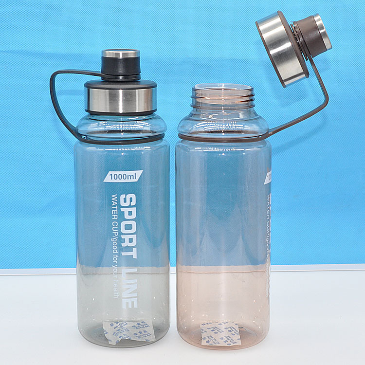 Nuevo al aire libre de gran capacidad deportes taza de agua taza de té de plástico portátil 1500ml taza de plástico taza de regalo de publicidad