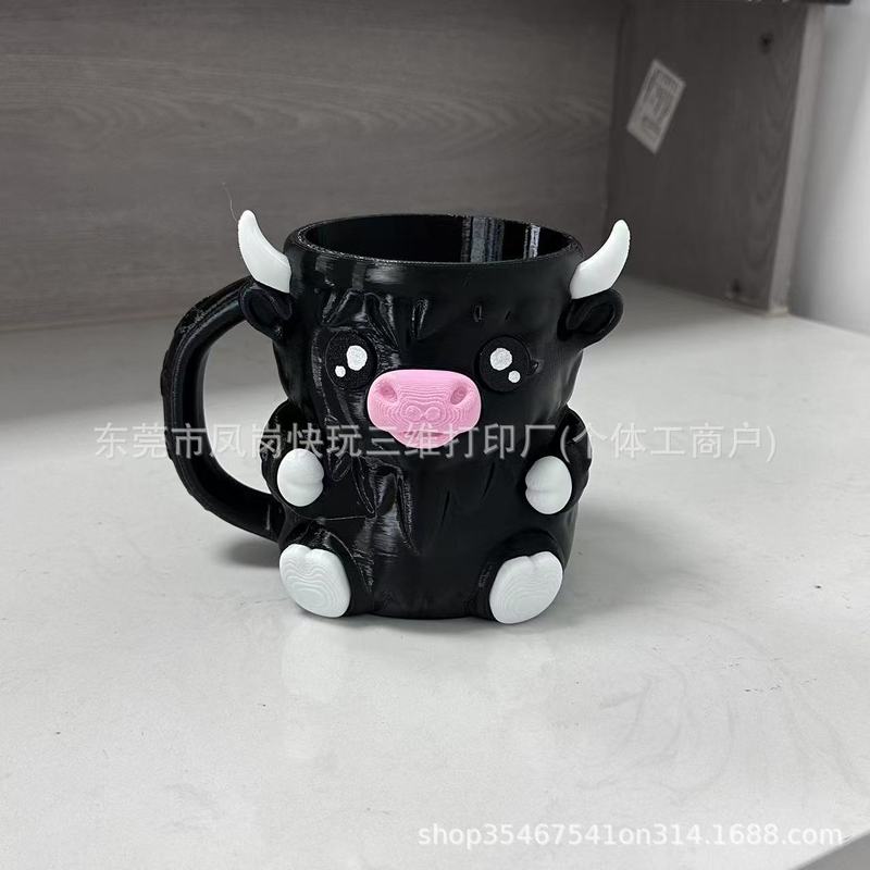 国境を越えた新製品ハイランドカウアイスパイントホルダーペンギンハイランドカウアイスクリームパイントホルダーカップ|undefined