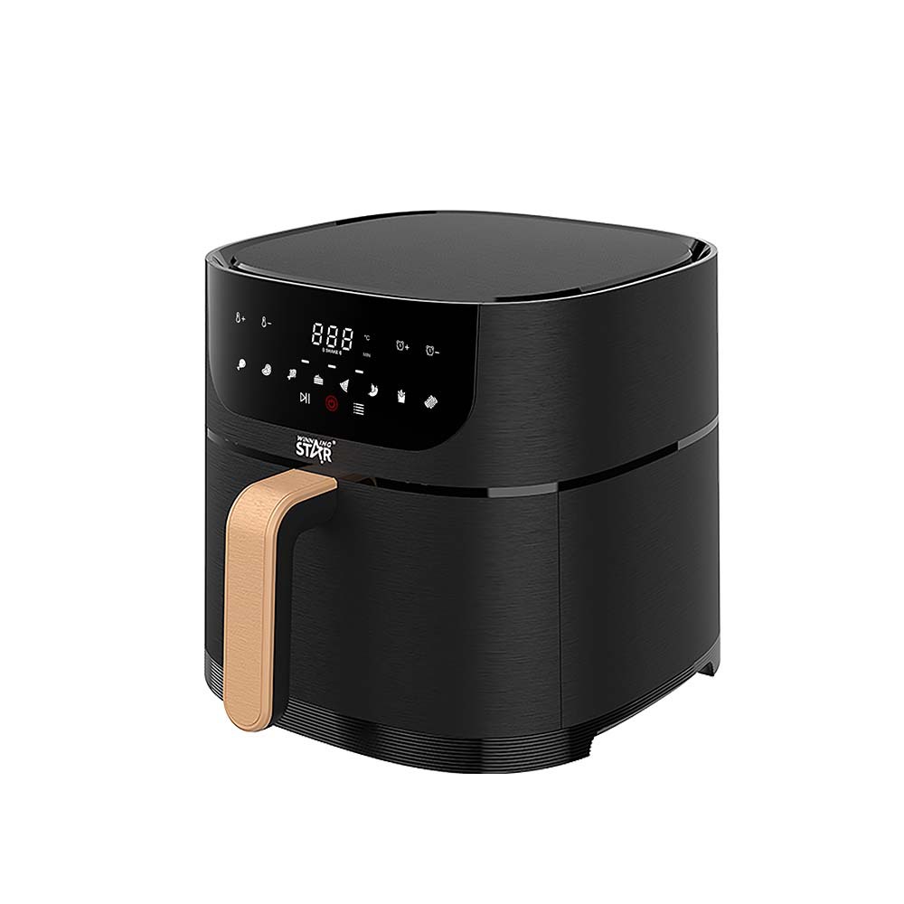 Winningstar estándar británico estándar europeo 6l pollo frito huevo pastel barbacoa hogar multifunción pantalla táctil pantalla digital freidora de aire