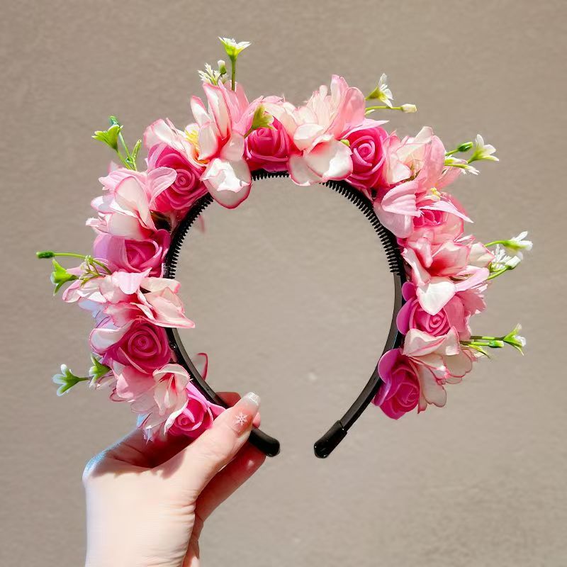 Beautiful hairpin flowers [spring flowers blooming] pink