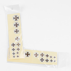 Square Cross Design Guitar Instrument Sticker Decal for Electric Guitars – Personalized Fretboard Stickers, Inspired by Popular Online Trends