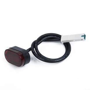 Suitable for Xiaomi M365 Scooter Rear Fender Tail Light Brake Warning Light Lightweight Body Pedal Wear-Resistant