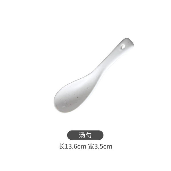 Small spoon - ivory white