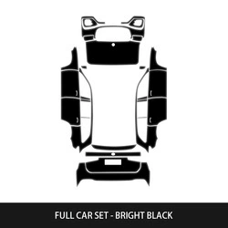 Car paint protective film (X167) Invisible Car Wrap - glossy-black-tpu-24-26-mercedes-benz-gls-x167