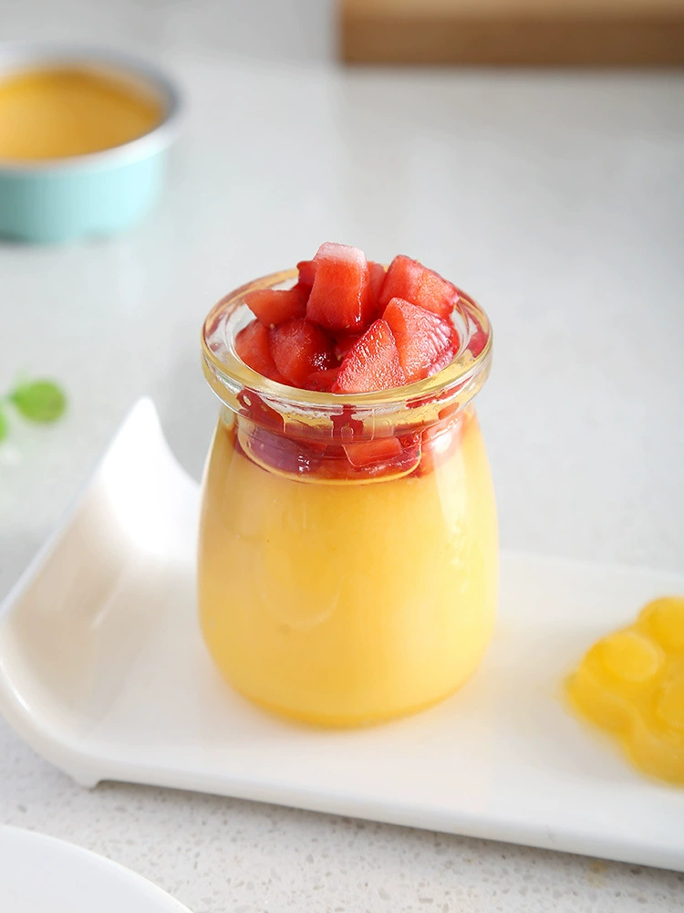 Pale predict: Mango-flavored pudding powder 100g homemade double-skin milk powder jelly powder milk tea shop special commercial use