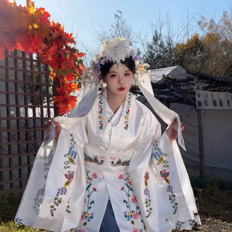 New Korean Korean Embroidered Wedding Dress Travel Photography Palace Costume Yanbian Korean Wedding Dress Yanji Princess
