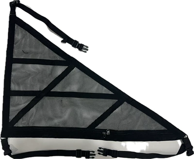 Car storage bag/box Pocket Roof-Mounted Storage Bag - black-double-zipper-reinforced-sedan-and-small-suv-gm-8055