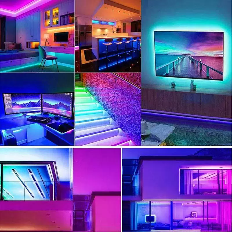 Популярная рекомендация: высокая эффективность 420D---COB RGB цветная световая лента, текущая вода, скачки, четыре в одном, гибкая линейка