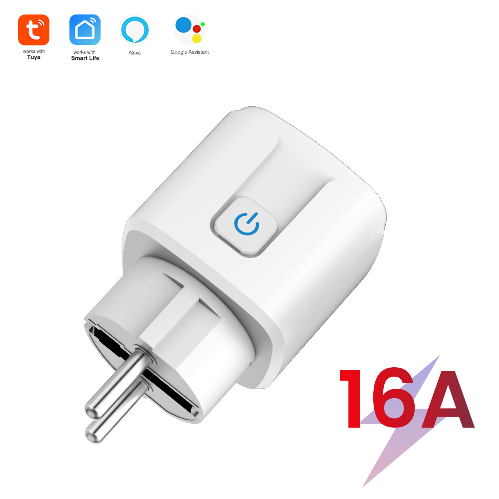 Graffiti Bluetooth mesh pasarela toma WiFi inteligente enchufe estándar europeo control remoto temporización voz inteligente