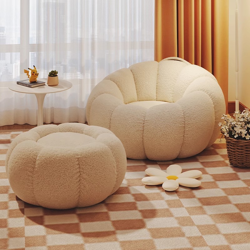 Sofá perezoso reclinado para dormir dormitorio individual beanbag sillón balcón tatami almohadilla silla de ocio