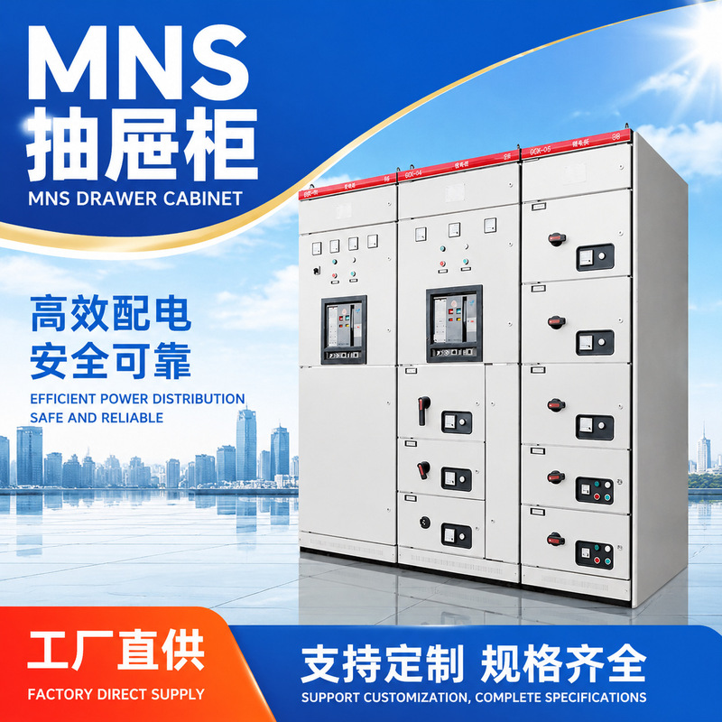 Mns Control Cabinet High and Low Voltage Complete Distribution Box Power Cabinet Mns Control Cabinet Storage Switch Cabinet Direct Supply from Manufacturer Mns Control Cabinet High and Low Voltage Complete Distribution Box Power Cabinet Mns Control Cabinet Storage Switch Cabinet Direct Supply from Manufacturer