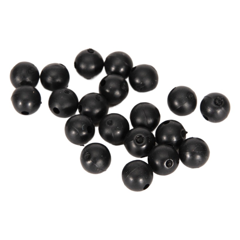 Amazon Cross-border European-style Hot Selling Silicone Soft Bead Fishing Tackle Accessories Round Heart Big Fishing Group Space Bean Line Group