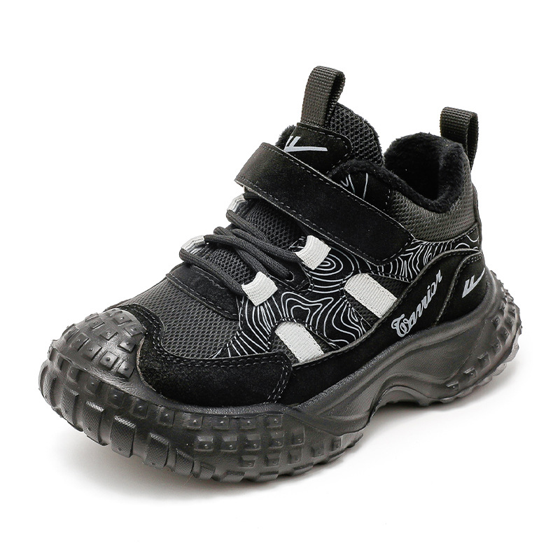 Invierno nuevo al aire libre para hombres y mujeres con zapatos de velcro para niños con zapatos deportivos de velcro de moda zapatos de adhesión fría