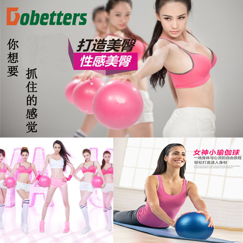25cm Frosted Explosion Proof Yoga Ball Pilates Ball Yoga Wheat Straw Ball Fitness Ball Wheat Tube Ball Yoga Ball Factory