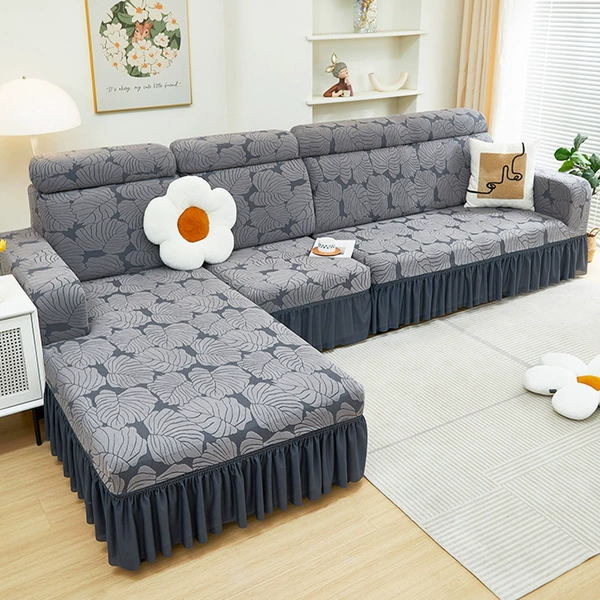 Maple Leaf-Smoke Ash☆Sheep Velvet Contact Customer Service No Measurement Required
