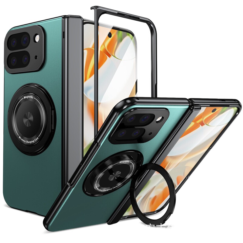 适用谷歌Google Pixel 10Pro Fold磁吸旋转支架折叠屏防摔手机壳|undefined