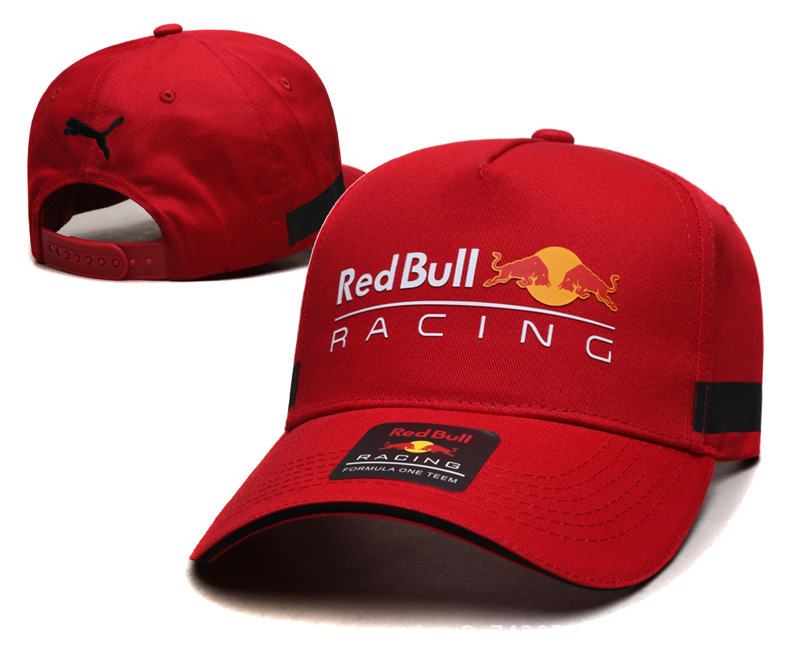 外国貿易レッドブルハットピークキャップF1レーシングハット男女カップルハットハードトップ野球帽サンシェードカーブつばフラットつば|undefined