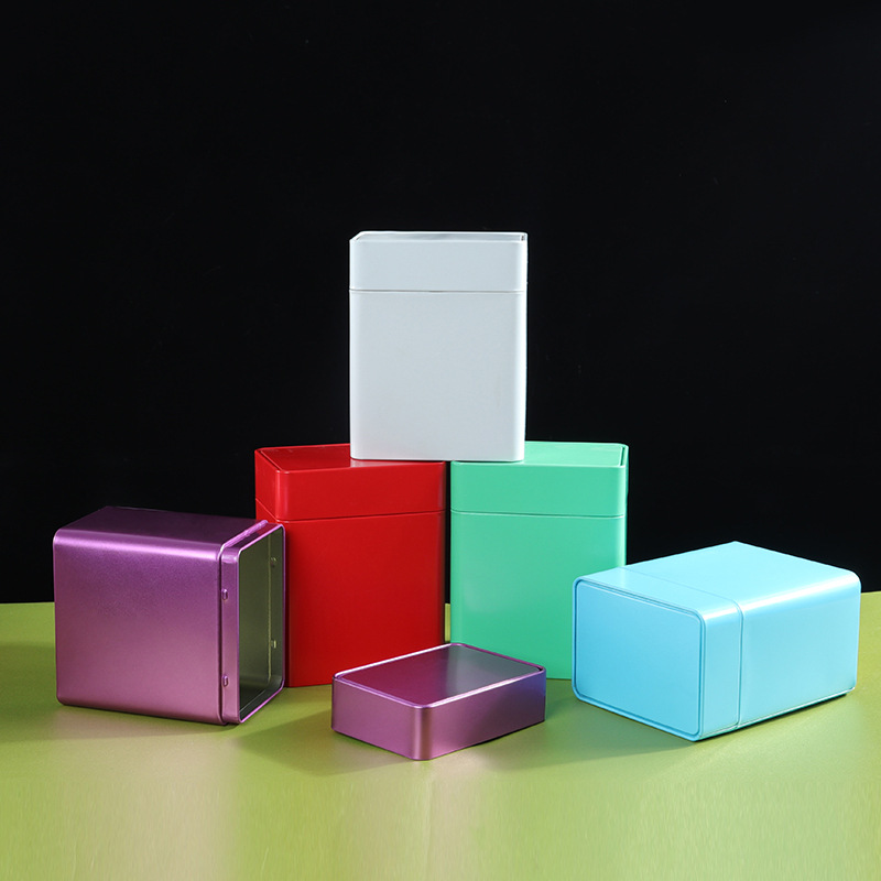 茶叶罐铁罐通用厂家批发现货125g红茶绿茶白茶马口铁铁盒大号茶盒